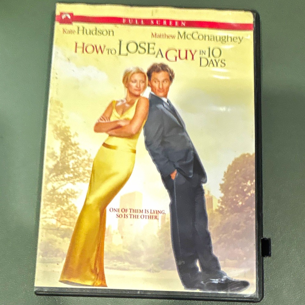 Paramount Pictures How to Lose a Guy in 10 Days DVD Full Screen PG-13 (2003)